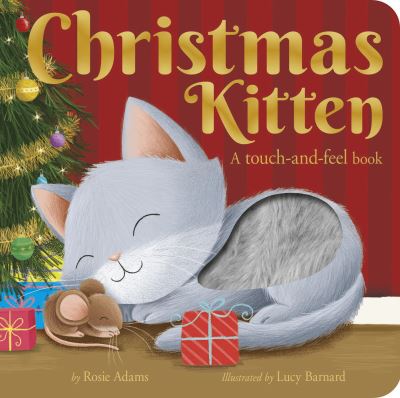 Cover for Rosie Adams · Christmas Kitten: A touch-and-feel book (Kartonbuch) (2022)