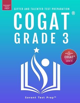 Cover for Savant Prep · COGAT Grade 3 Test Prep (Paperback Book) (2021)