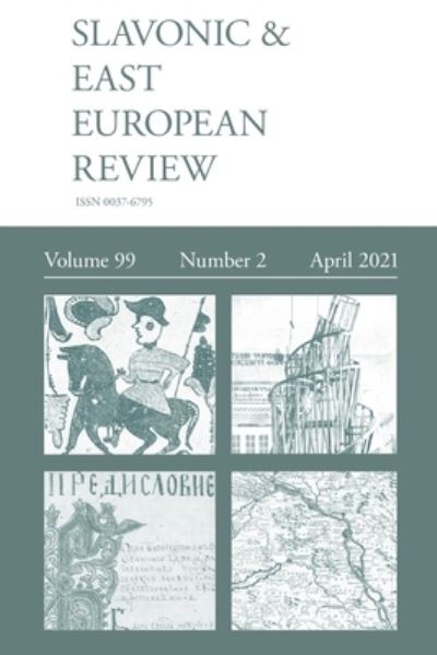 Cover for Dixon Simon · Slavonic &amp; East European Review (99 (Paperback Book) (2021)