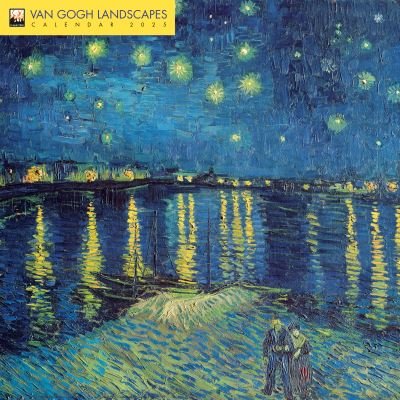 Cover for Vincent van Gogh Landscapes Wall Calendar 2025 (Art Calendar) (Calendar) [New edition] (2024)