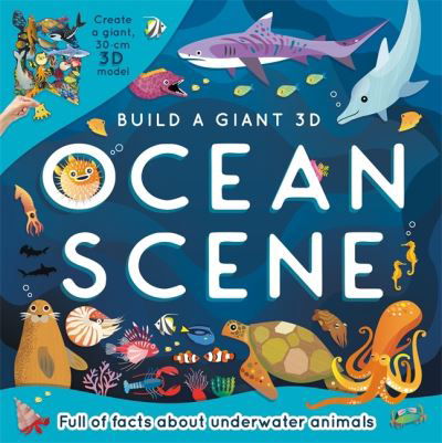 Cover for Igloo Books · Build a Giant 3D: Ocean Scene - Sea Life Book and Model Set for Kids (Bog) (2023)