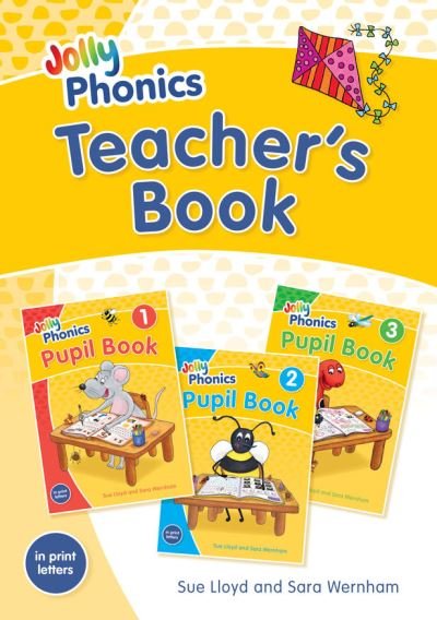 Cover for Sara Wernham · Jolly Phonics Teacher's Book: in Print Letters (Paperback Book) [British English, Teacher's edition] (2020)
