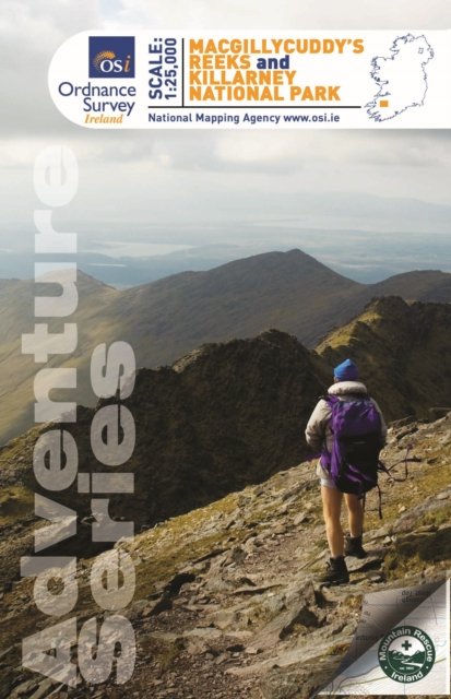 Cover for Ordnance Survey Ireland · MacGillycuddy's Reeks &amp; Killarney National Park - Irish Maps, Atlases and Guides (Map) (2014)