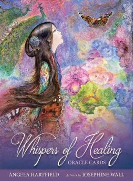 Cover for Hartfield, Angela (Angela Hartfield) · Whispers of Healing Oracle Cards (Bog) (2017)