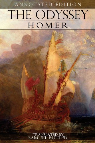 Cover for Homer · The Odyssey (Paperback Book) [Annotated edition] (2013)