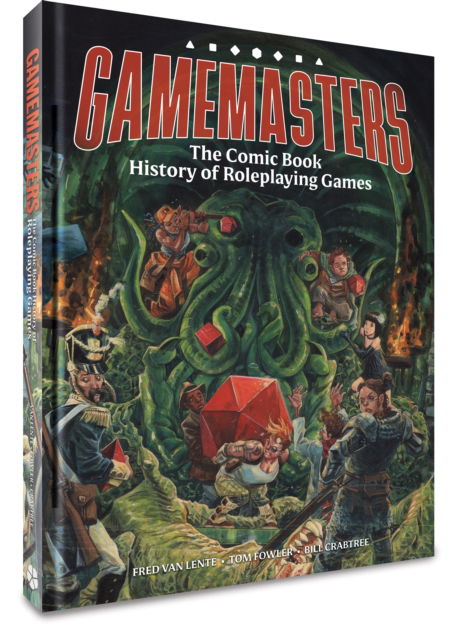 Cover for Fred Van Lente · Gamemasters: The Comic Book History of Roleplaying Games (Gebundenes Buch) (2025)