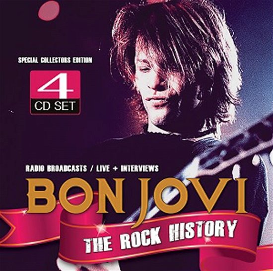 Cover for Bon Jovi · The Rock History (CD) (2017)