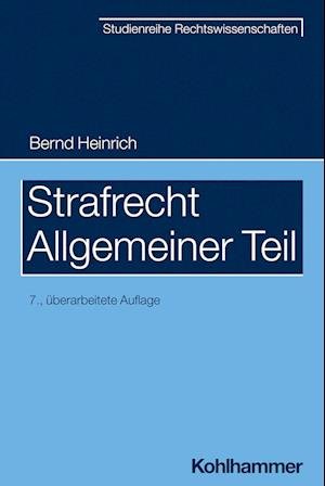 Cover for Bernd Heinrich · Strafrecht - Allgemeiner Teil (Book) (2022)