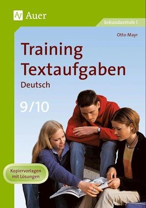Cover for Otto Mayr · Training Textaufgaben Deutsch 9./10. Klasse (Pamflet) (2008)