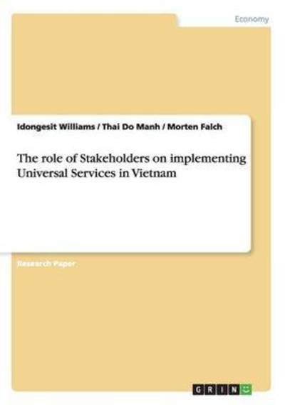 Cover for Williams · The role of Stakeholders on im (Book) (2016)