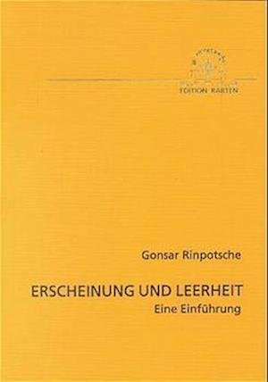 Cover for Gonsar Rinpotsche · Erscheinung und Leerheit (Paperback Book) (1999)