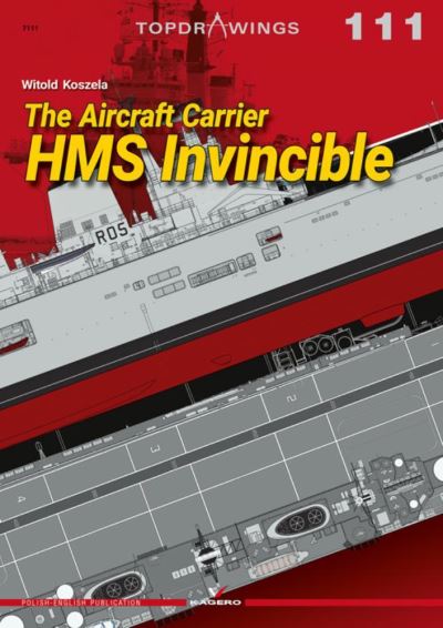 Cover for Witold Koszela · The Aircraft Carrier HMS Invincible - Top Drawings (Paperback Book) (2021)