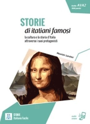 Cover for Maurizio Sandrini · Italiano facile - STORIE: Storie di italiani famosi. Libro + online MP3 audio (Paperback Book) (2020)