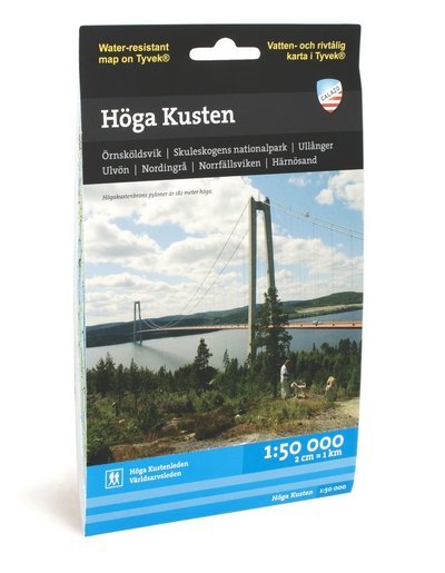 Cover for Calazo · Hoga Kusten - Lake &amp; coastal map (Landkart) (2022)