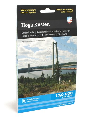 Cover for Calazo · Höga kusten 1:50.000 (Stationery) (2022)