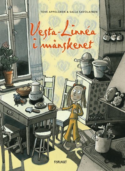 Cover for Tove Appelgren · Vesta-Linnéa i månskenet (Kartor) (2022)