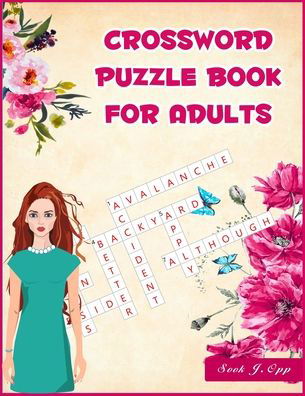 Cover for Sook J Opp · Crossword Puzzle Book for Adults (Pocketbok) (2020)