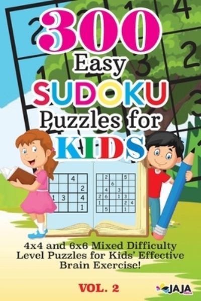 Cover for Jaja Media · 300 Easy SUDOKU Puzzles For KIDS (Paperback Book) (2021)
