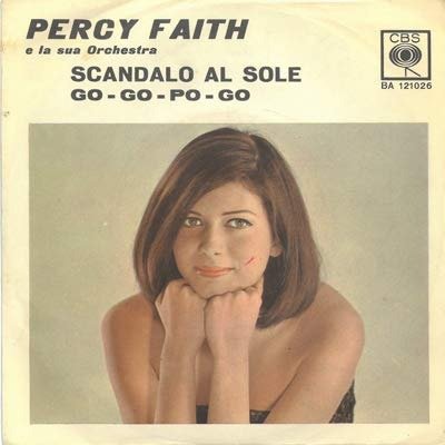 Cover for Faith Percy  · Scandalo Al Sole (7&quot;)