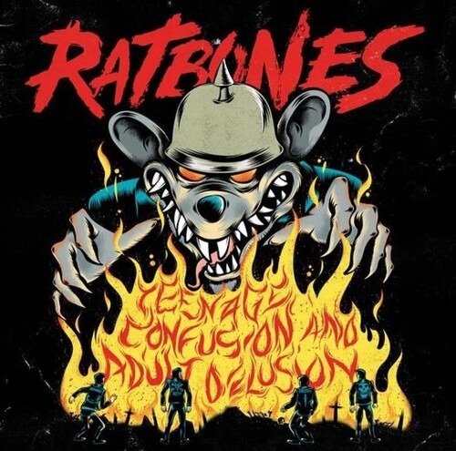 Cover for Ratbones · Teenage Confusion And Adult Delusion (LP) (2022)