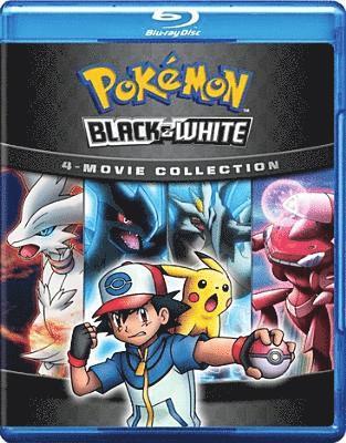 Cover for Pokemon: Black &amp; White 4-movie Collection (Blu-ray) (2019)