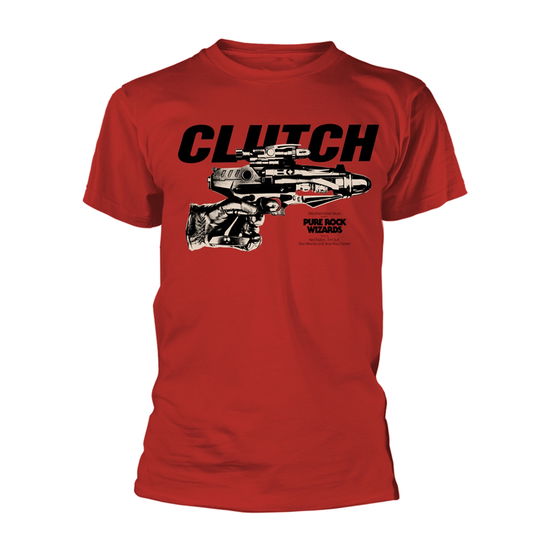 Cover for Clutch · Pure Rock Wizards (Red) (Kläder) [size L] (2021)