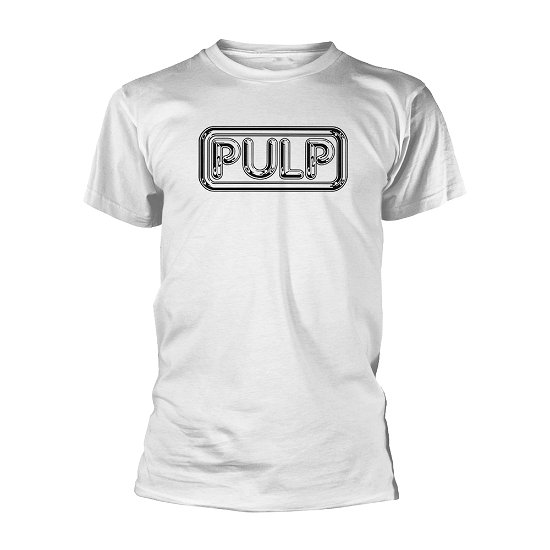 Cover for Pulp · Different Class Logo (White) (T-shirt) [size M] (2022)