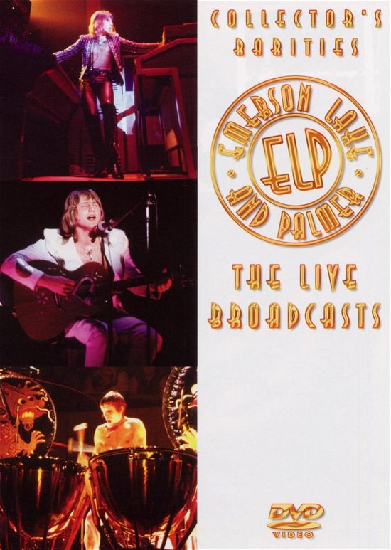 Cover for Emerson, Lake &amp; Palmer · Live Broadcasts (DVD) (2008)