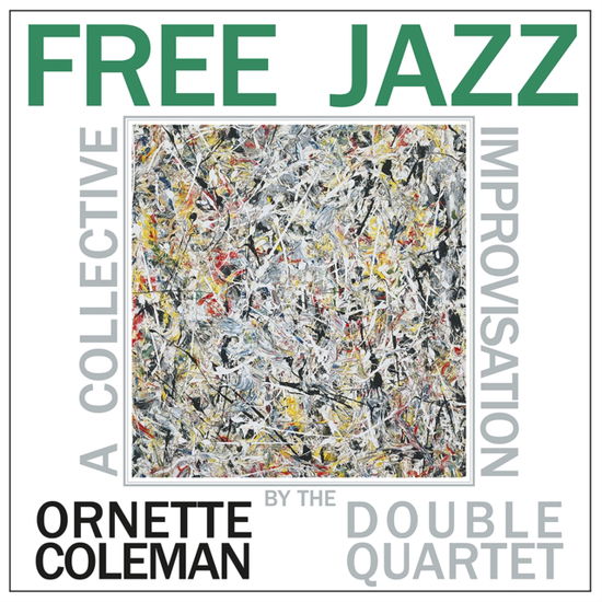 Cover for Ornette Coleman Double Quartet · Free Jazz (Royal Blue Vinyl) (LP)