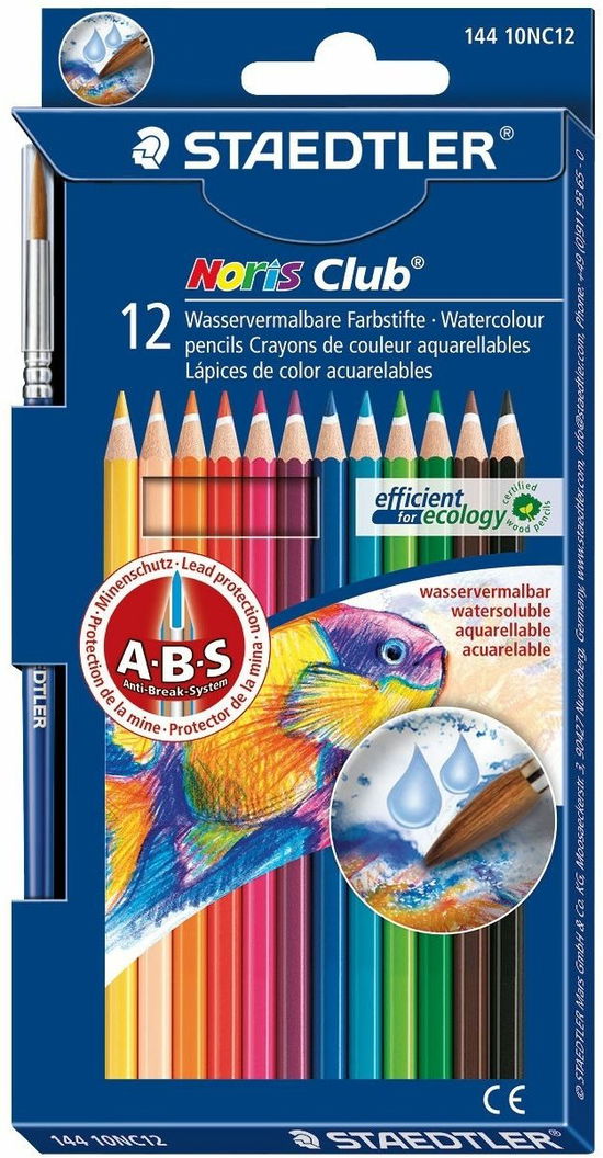 STAEDTLER® Farbstifte Noris Club aquarell 12er/144 - Staedtler® - Fanituote - Staedtler - 4007817144268 - keskiviikko 12. heinäkuuta 2017