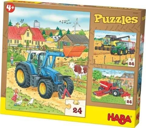 Cover for Speelgoed | Wooden Toys · Traktor &amp; Co.(Puzz)300444 (Bog)