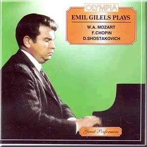 Cover for Emil Gilels · Piano Sonata No 16 /piano Sonata No 2 / (CD)