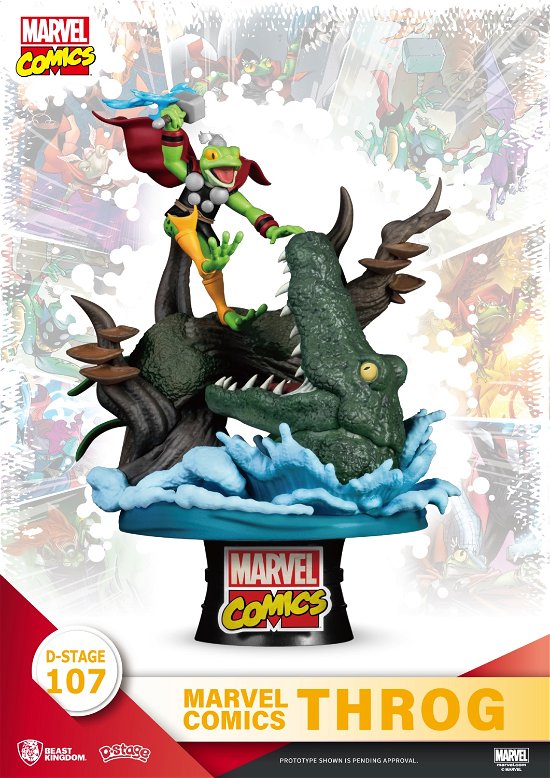 Marvel Comics D-stage Pvc Diorama Throg 17 Cm - Marvel - Merchandise - BEAST KINGDOM - 4711203444268 - June 23, 2022