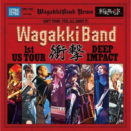 Cover for Wagakki Band · Wagakki Band 1st Us Tour: Deep Impact (CD) (2017)