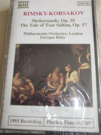 Cover for Nikolai Rimsky-Korsakov  · Scheherazade, Op. 35 The Tale Of Tsar Saltan, Op. 57 (Cassette)