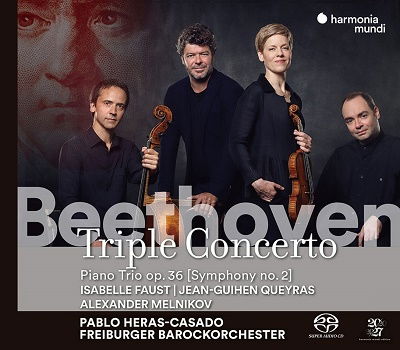 Cover for Isabelle Faust · Beethoven: Triple Concerto &amp; Piano Trio After Symphony No.2 &lt;limited&gt; (CD) [Japan Import edition] (2022)