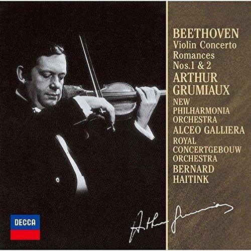 Cover for Arthur Grumiaux · Beethoven: Violin Concerto. Romances (CD) [Japan Import edition] (2021)