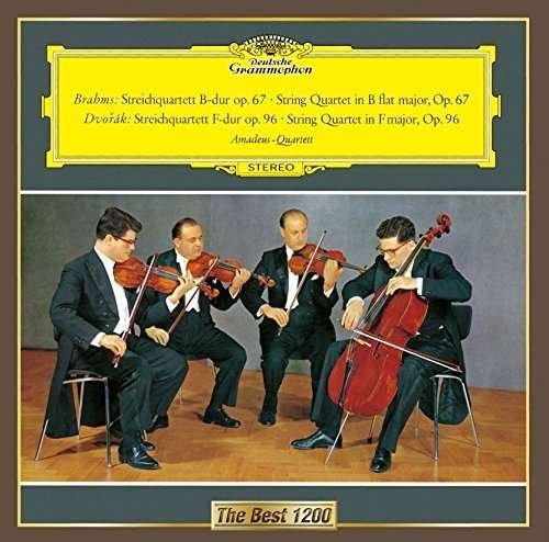 Cover for Amadeus Quartet · Brahms: String Quartets No. 1 &amp; No. 2 (CD) (2015)