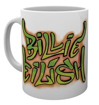 Cover for Billie Eilish: Gb Eye · Graffiti (Mug 320 ml / Tazza) (MERCH) [White edition] (2019)