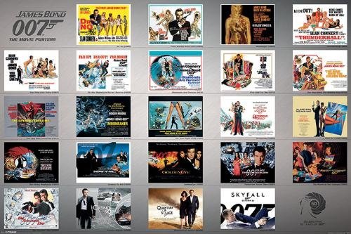 Cover for James Bond · James Bond: Pyramid - 23 Movie (Poster Maxi 61X91,5 Cm) (MERCH)