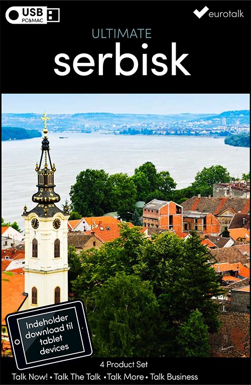 Cover for EuroTalk · Ultimate: Serbisk samlet kursus USB &amp; download (CD-ROM) (2016)