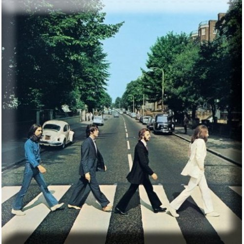 The Beatles Fridge Magnet: Abbey Road - The Beatles - Marchandise - Apple Corps - Accessories - 5055295308268 - 28 mars 2011