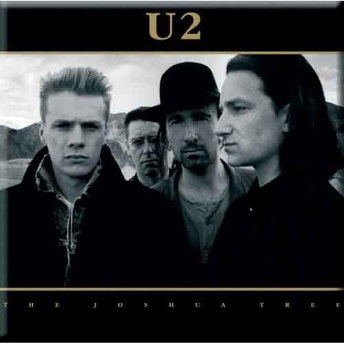 U2 Fridge Magnet: Joshua Tree - U2 - Fanituote - Live Nation - 162199 - 5055295311268 - sunnuntai 1. kesäkuuta 2014