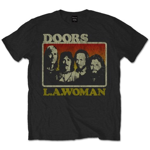 The Doors Unisex T-Shirt: LA Woman - The Doors - Koopwaar -  - 5055295382268 - 