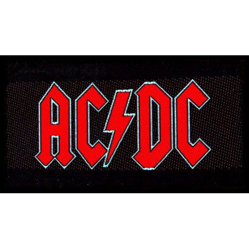 Cover for AC/DC · AC/DC Standard Patch: Red Logo (Loose) (Patch)