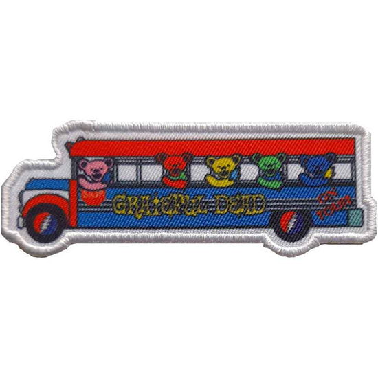 Grateful Dead Standard Printed Patch: Bus - Grateful Dead - Fanituote -  - 5056561000268 - 