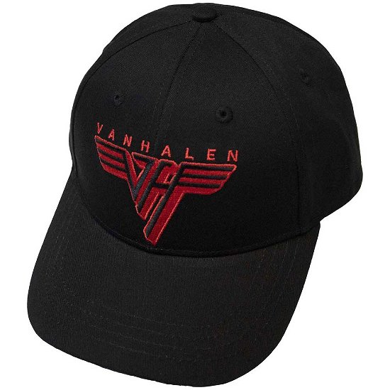 Van Halen Unisex Baseball Cap: Classic Red Logo - Van Halen - Produtos -  - 5056737221268 - 