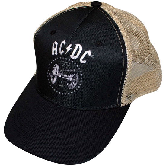 Cover for AC/DC · AC/DC Unisex Mesh Back Cap: For Those About To Rock (Kläder) (2024)