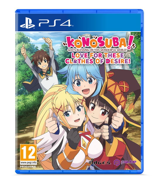 Cover for Pqube Limited · Konosuba Gbotww Love for Cloth (PS4)