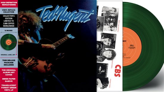 Ted Nugent (Green Vinyl) - Ted Nugent - Music - CULTURE FACTORY - 8195140110268 - December 2, 2016